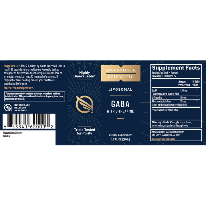 GABA 1.7 oz Liquid
