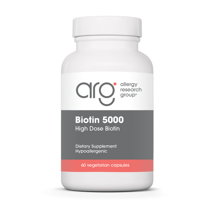 Biotin 5000 mcg - 60 capsules