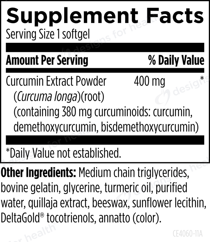 Curcum-Evail 400 - 60 softgels