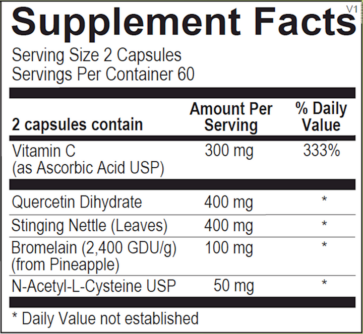 Natural D-Hist - 120 capsules