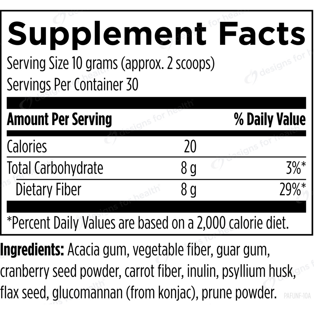 Fiber Prebiotic Complete (Formerly PaleoFiber) Powder Drink Mix Unflavored - 300g