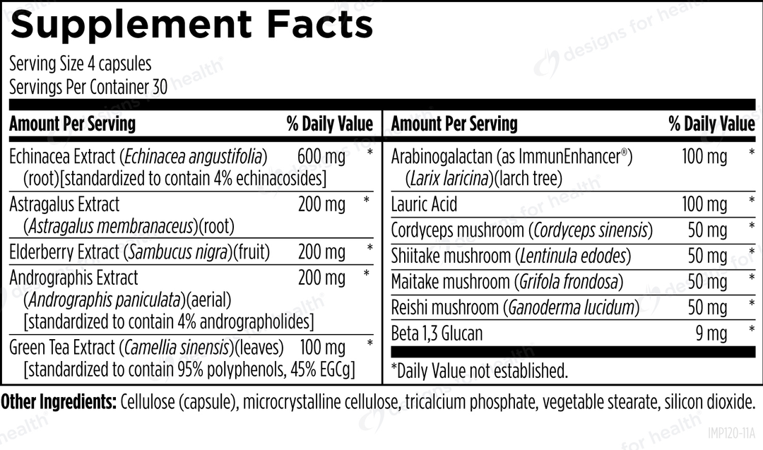 Immunitone Plus - 120 capsules - (Reformulated)