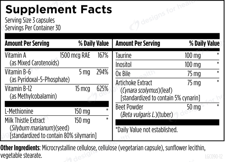 LV-GB Complex - 90 capsules