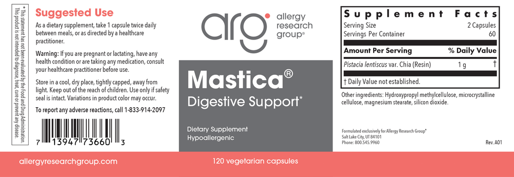 Mastica - 120 capsules