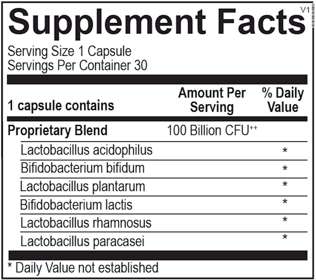 Ortho Biotic 100  - 30 capsules