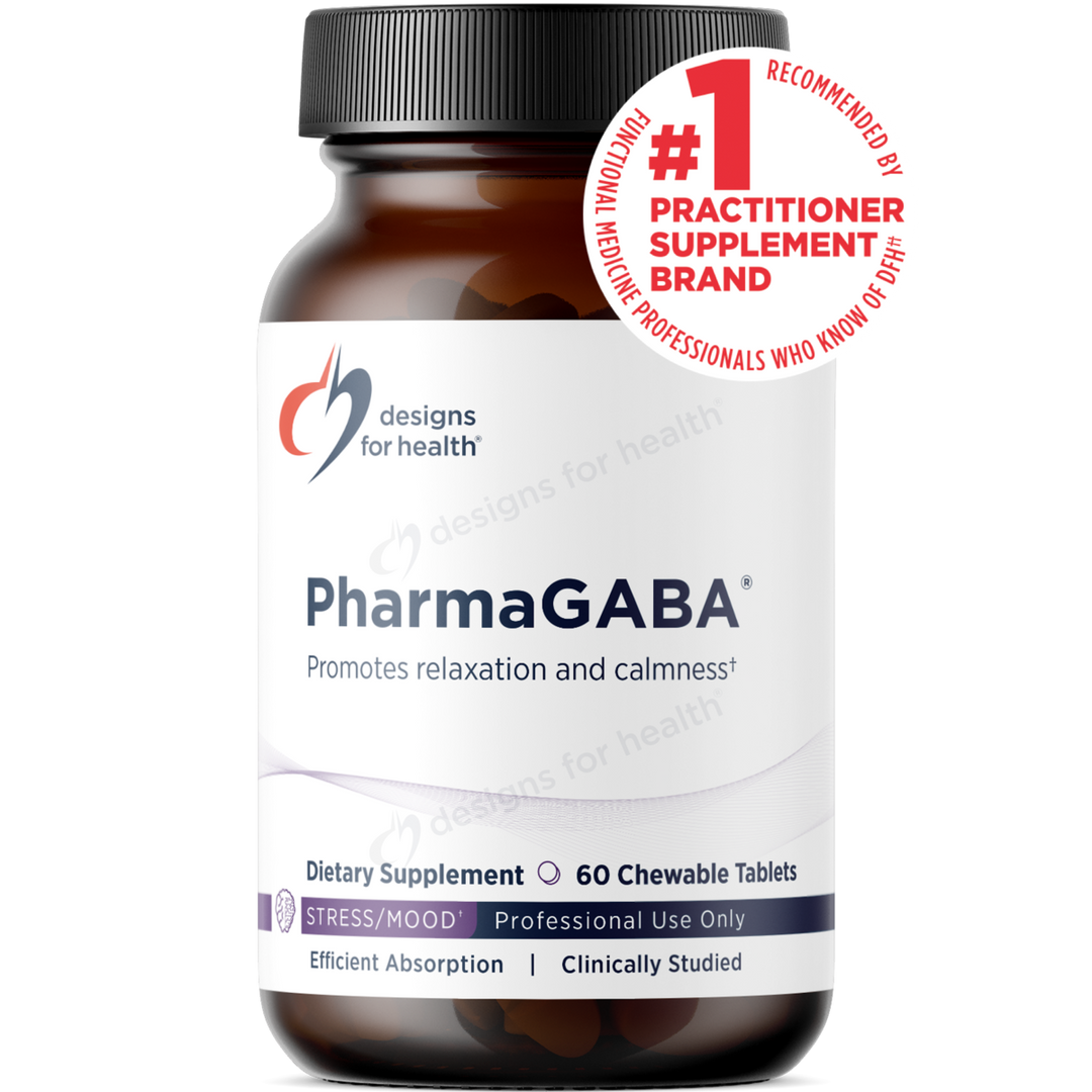 PharmaGABA - 60 Chewable Tablets