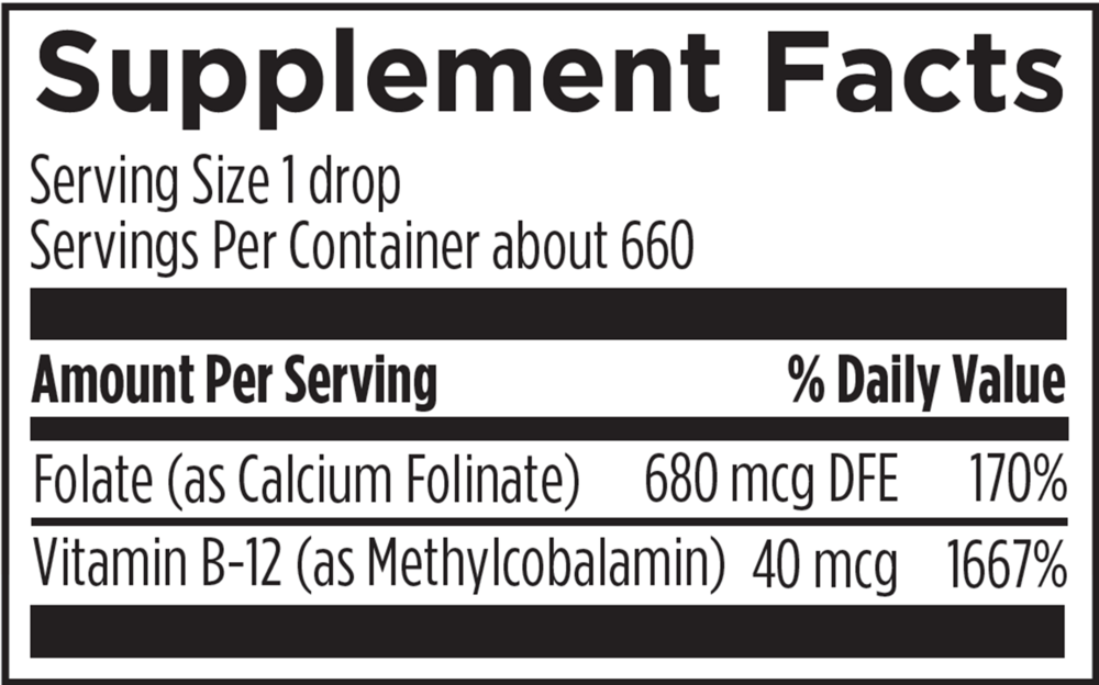Super Liquid Folate - 1 oz