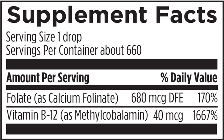 Super Liquid Folate - 1 oz