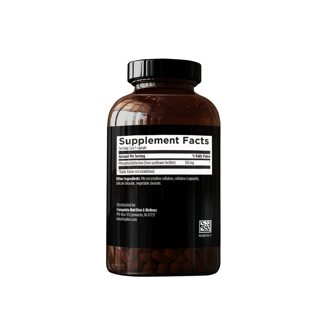 Phosphatidylserine Supplement Label