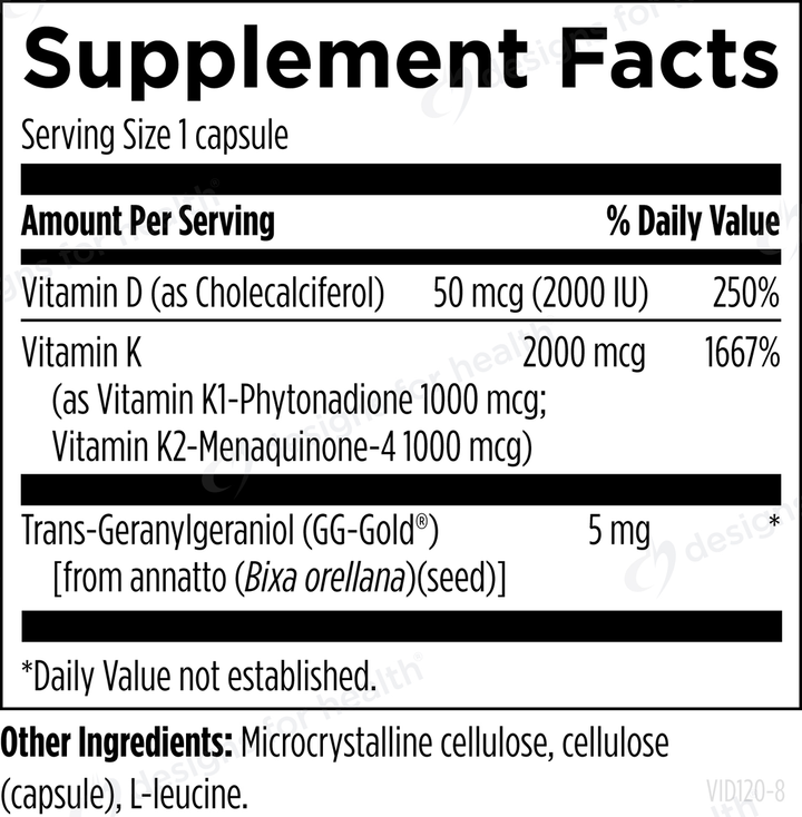 Vitamin D Synergy - 120 capsules