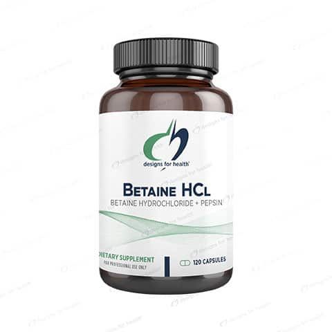 Betaine HCL 750 mg - 120 capsules