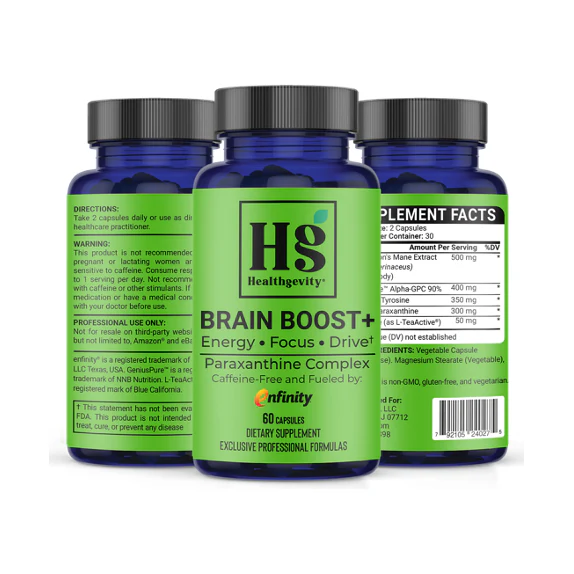 Brain Boost+ - 60 Capsules