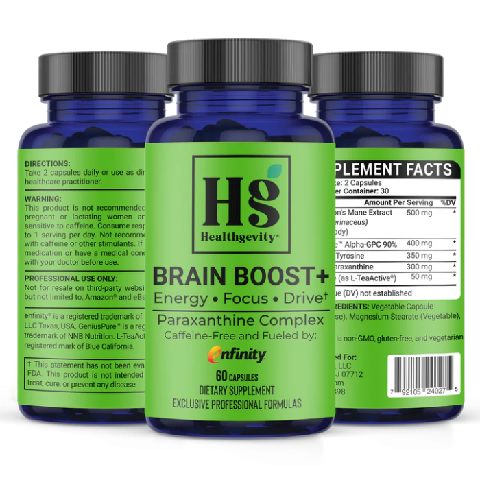 Brain Boost+ - 60 Capsules