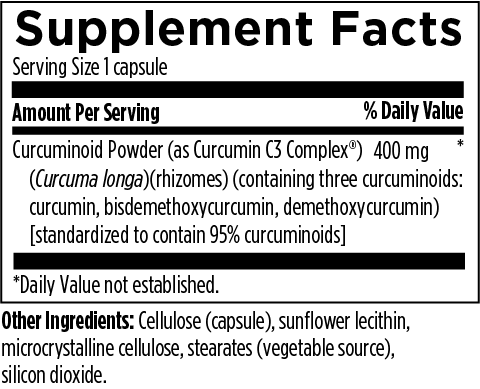 C3 Curcumin Complex - 60 capsules