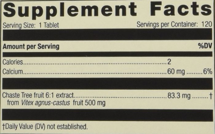 Chaste Tree 120 Count - Standard Process