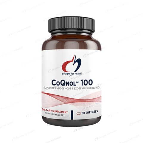 CoQnol Ubiquinol Reduced CoQ10 100mg - 60 softgels