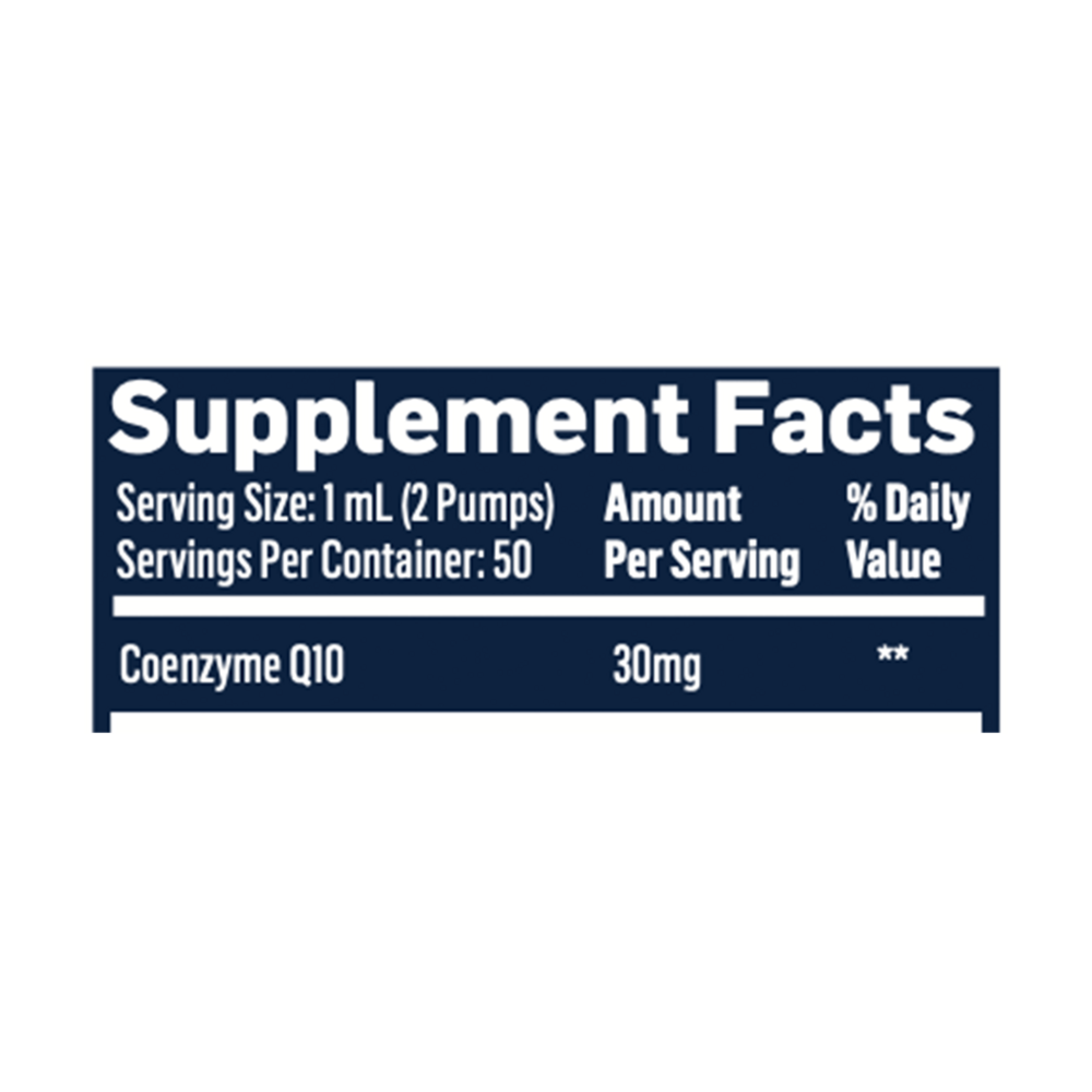 Nanoemulsified CoQ10 - 1.7 oz