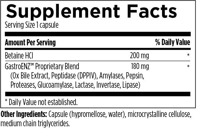 Digestzymes - 180 capsules