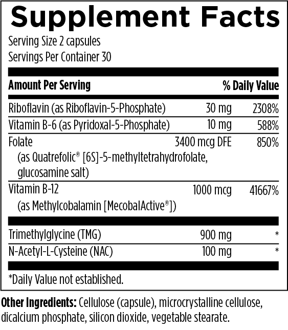 Homocysteine Supreme - 60 Capsules