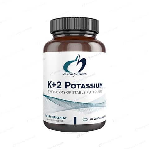 K+2 Potassium 300mg 120 vegetarian capsules