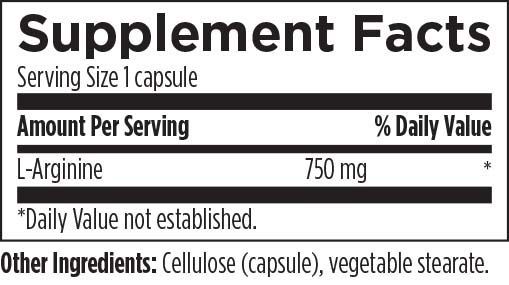 L-Arginine, 120 caps