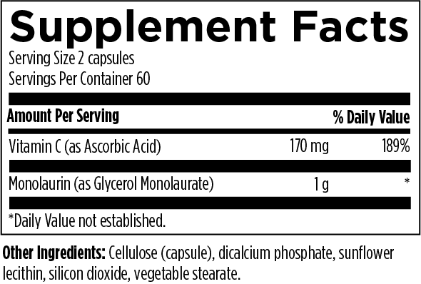 Monolaurin-Avail - 120 Capsules