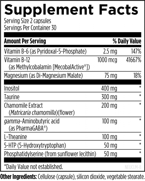 NeuroCalm - 60 Capsules