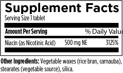 Niacin CRT -  60 Tablets