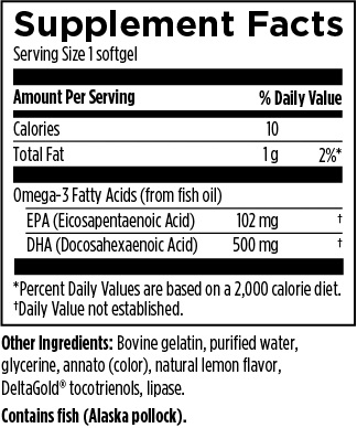 OmegAvail Ultra DHA - 60 softgels