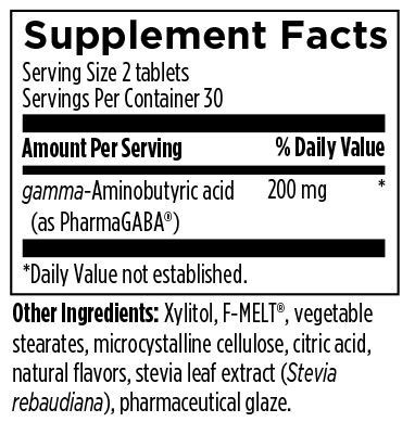 PharmaGABA - 60 Chewable Tablets