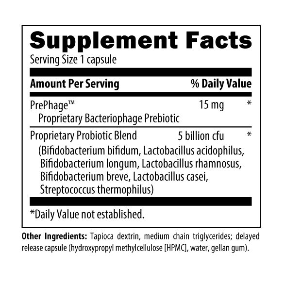 Probiophage DF - 60 capsules