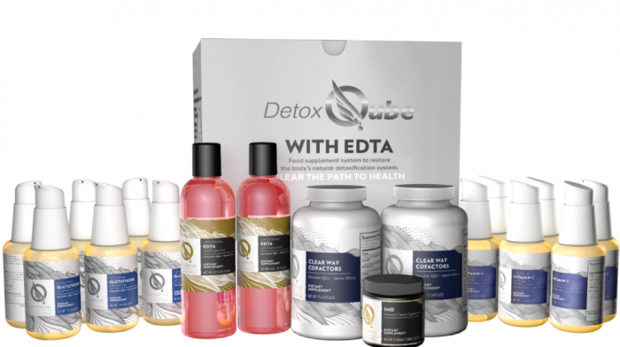 The Detox Qube plus EDTA - 3 Month Supply