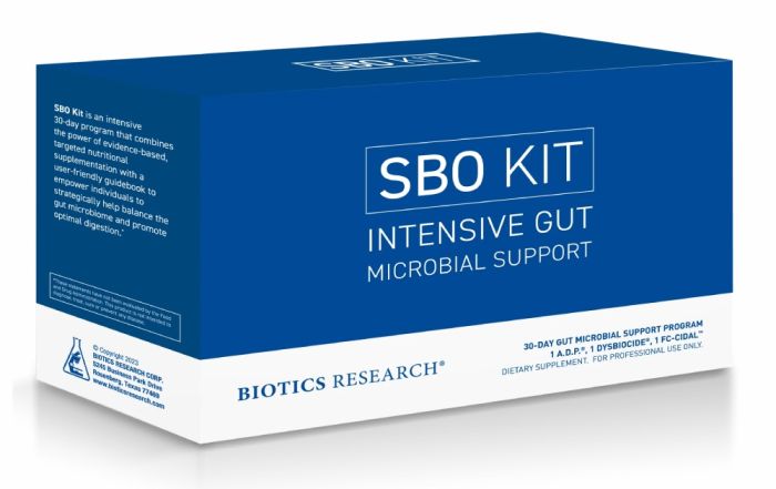 SBO KIT - 30 Day Intensive Gut Microbial Support