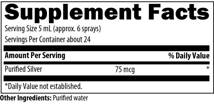 Silvercillin Spray - 4 oz