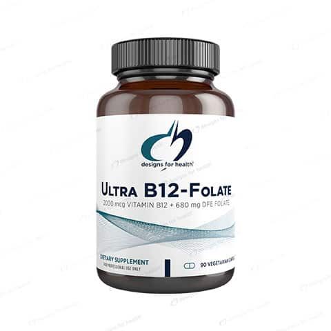 Ultra B12-Folate - 90 capsules