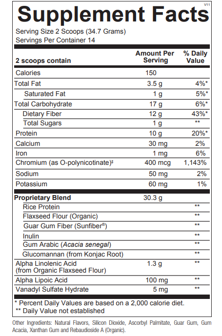 GlycemaCORE Powder Vanilla -  485.5 grams