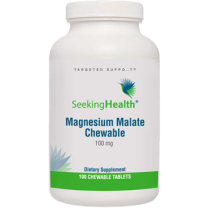Seeking Health Magnesium Malate Chewable - 100 Tablets